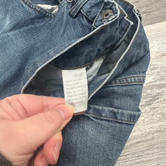 Duluth Trading Flex Weekender Dark Wash Blue Mens 30x30 Trim Fit Denim Jeans - Picture 13 of 16